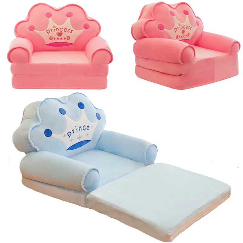 

Little Sofa Net Red Cute Children's Chair Home Cartoon Folding Back Princess Soft Bedroom Reading