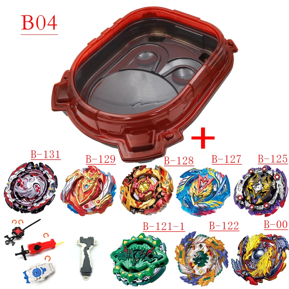 Полный стиль Beyblade Burst B-149 B-153 игрушки Арена Bey Blade Launcher Bayblade Bable Drain Fafnir Phoenix Blayblade - Color: B04