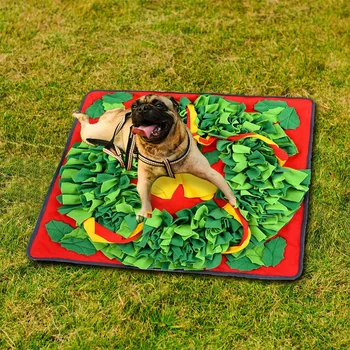

Nose Training Christmas Decor Sniffing Pad Feeding Blanket Interactive Toys Dog Snuffle Mat Stress Release Indoor Dispensing