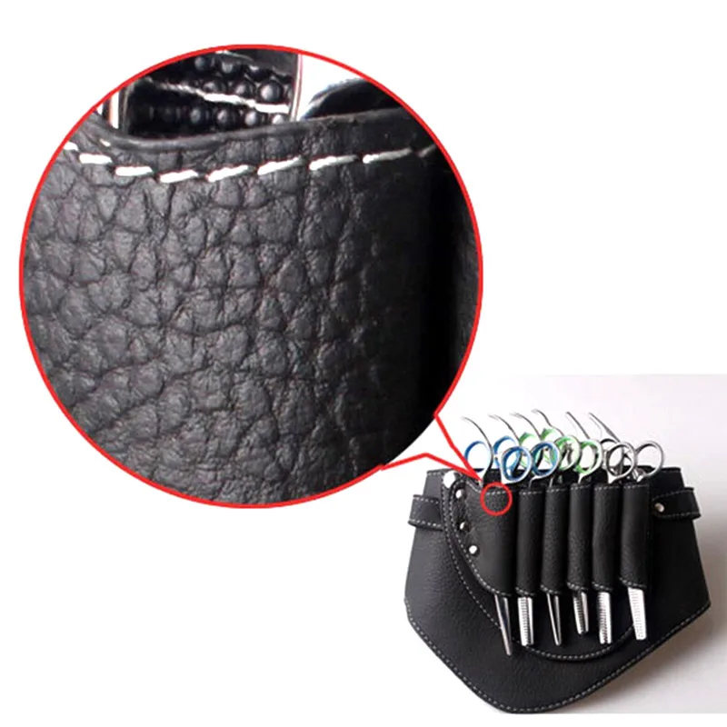 Salon Barber Scissors Bag Clips Shears Shear Bags Holster Pouch Holder Case Belt MP789