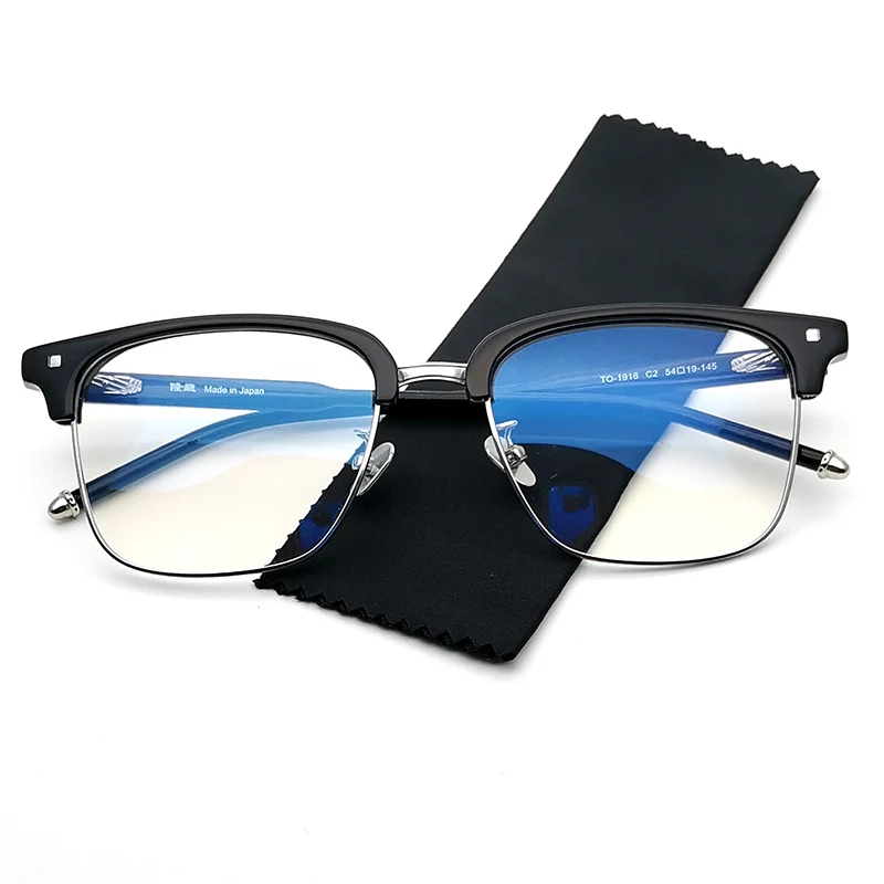 

High quality unisex Mazzucchelli acetate optical glasses eyewear frame eyeglasses Titanium for sell 2020 newest