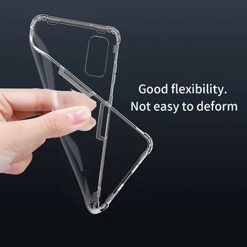 

TPU Case for Samsung Galaxy S20 NILLKIN Nature Transparent Silicone Soft Back Cover Case for Samsung S20 Plus /S20 Ultra 5G