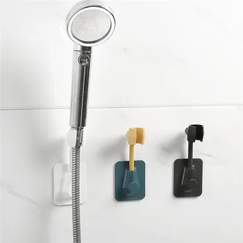 

Multifunctional Universal Adjustable Shower Bracket Paste-type Shower Nozzle Base Home Punch-free Rack Shower Base Bathroom Tool