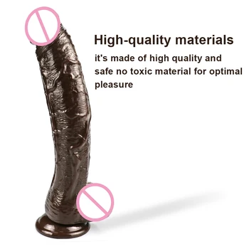 Giant Flesh Big Dildos Penis With Suction Cup Dildo Anal Butt Plug Sex Toys For Women Masturbator Gode Ventouse Sex Shop (31CM ) 2