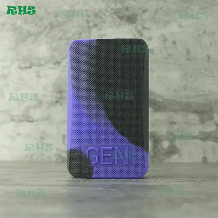 5 шт. Новое поступление~ RHS силиконовый чехол для GEN 220W TC Box MOD Vape текстура кожи крышка рукава