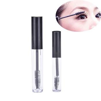 

1.5ML/3.5ML Empty Mascara Tube Eyelash Cream Vial/Liquid Bottle/Container Black Cap for Eyelash Growth Pill Case