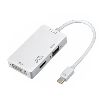 

Mini DP to HDMI VGA DVI Mini Display Port to HDMI VGA DVI 4K x 2K Mini DP to HDMI VGA DVI adapter converter