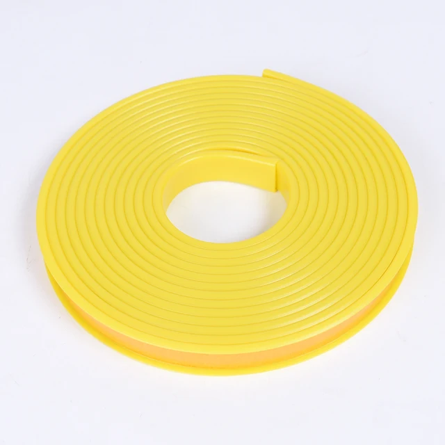 1 M Self Adhesive Edge Banding for Wood Furniture Wardrobe Wine Cabinets Desk Etc Edge Guard Strip Decoration PVC Edge Tape YELLOW