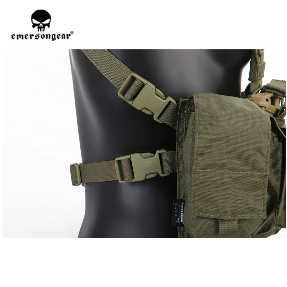 Emersongear Emerson MF Стиль Тактический нагрудная установка UW Gen IV охотничий жилет Ranger Зеленый жгут Сплит передний Перевозчик CS Военная Экипировка