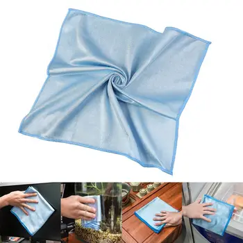 

No Trace Soft Microfiber Glass Cleaning Cloth No Lint Car Absorbable Towel Window Rag Cleaning Towel Kitchen Wipes Wash Cloths