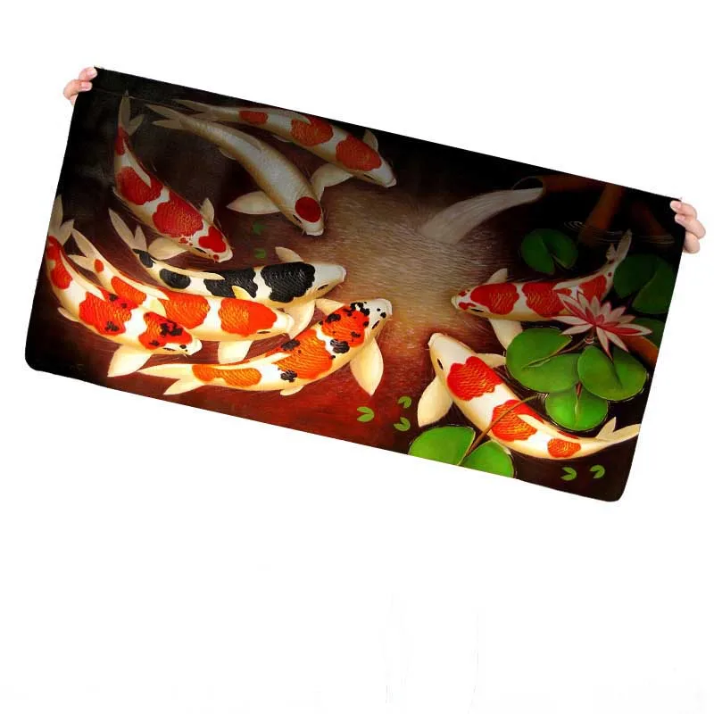 

Fish In The Water Free Shipping Locking Edge Large Gaming Mouse Pad Mouse Mats Pad for Computer Notbook for League of Legends