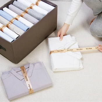

T-shirt Rangement Lazy Foldover Board Stacked Clothes Artifact Home Storage Organizer Box