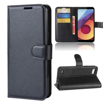 

Wallet Cover Card Holder Phone Cases for LG Q6 Q6+Plus M700 5.5" Pu Leather Case Protective Shell