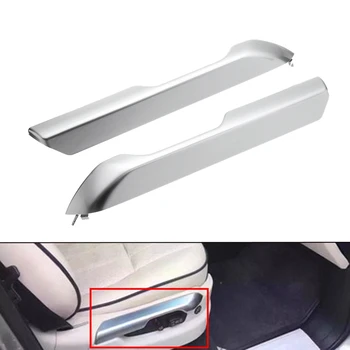 

1 Pair New Car Seat Cushion Valance Chrome Cover Interior Mouldings for Land Rover Range Rover 2004-2012 All Models