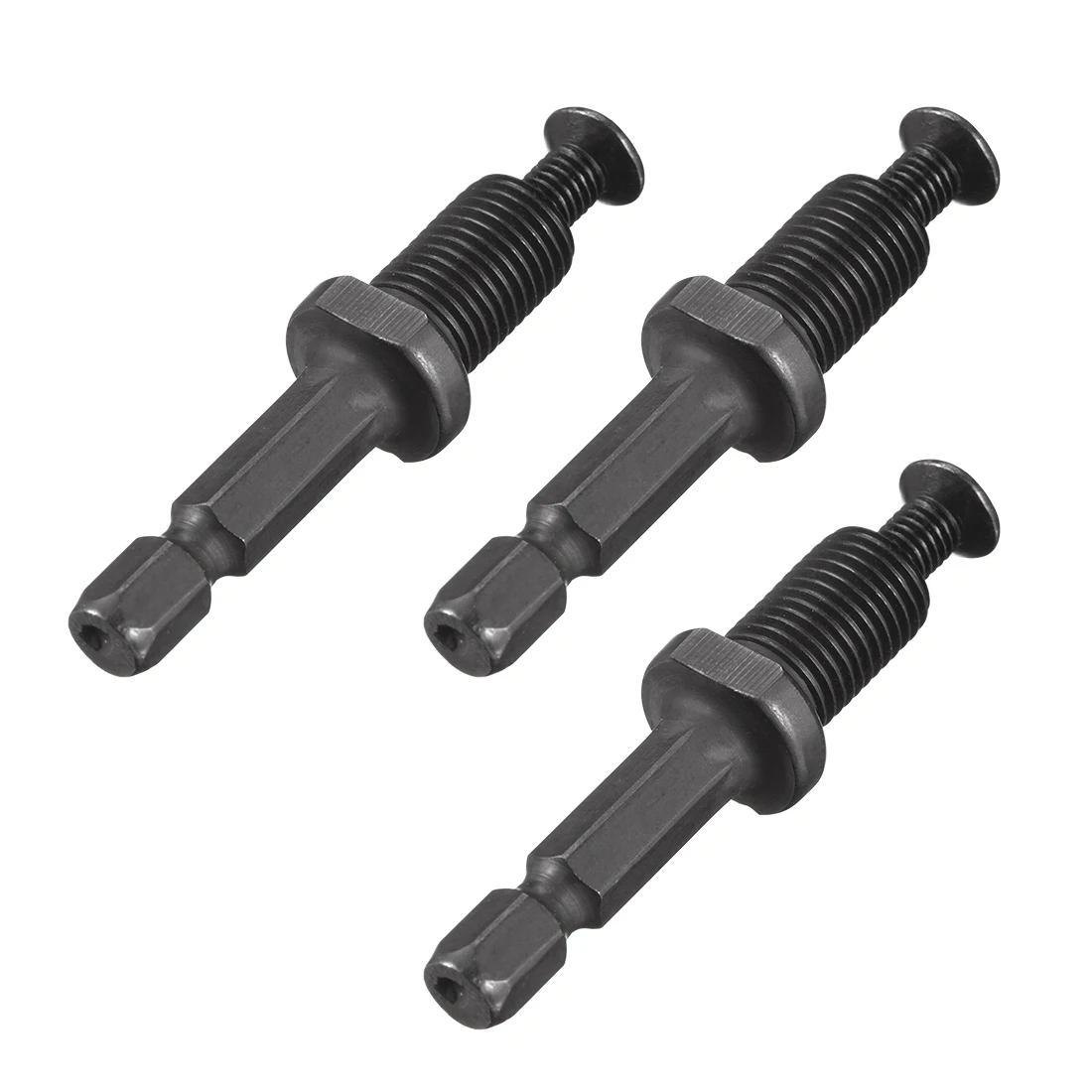 New 1pc/3pcs SDS Plus to 3/8-Inch 1/2-Inch Thread Keyless Quick Change Drill Chuck Adapter Hex Shank for Impact Driver | Инструменты