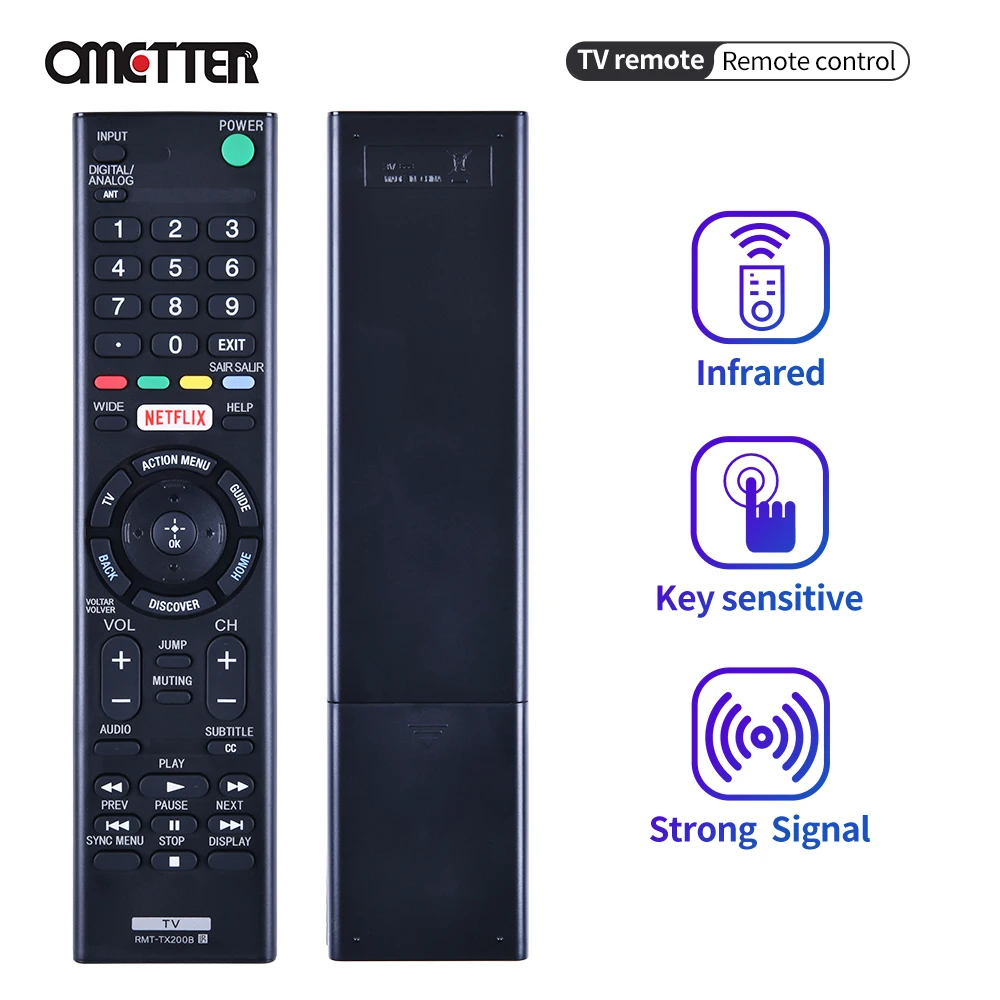 Nuovo Per Telecomando Tv Sony Rmt-Tx100U Rmt-Tx200E Rmt-Tx200B Rmt-Tx300U Rmt-Tx102U Rmt-Tx200P Kd-65Xd7504 65 Xd7505 55 Xd7005