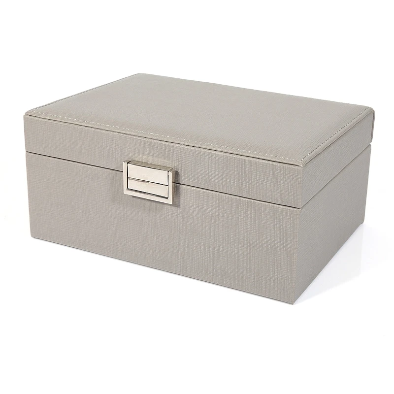 

Europe Style Jewelry Box Large Capacity Jewelry Organizer Multi-Layer Makeup Case Multi-Functional Necklace Rings Jewelry Boxes