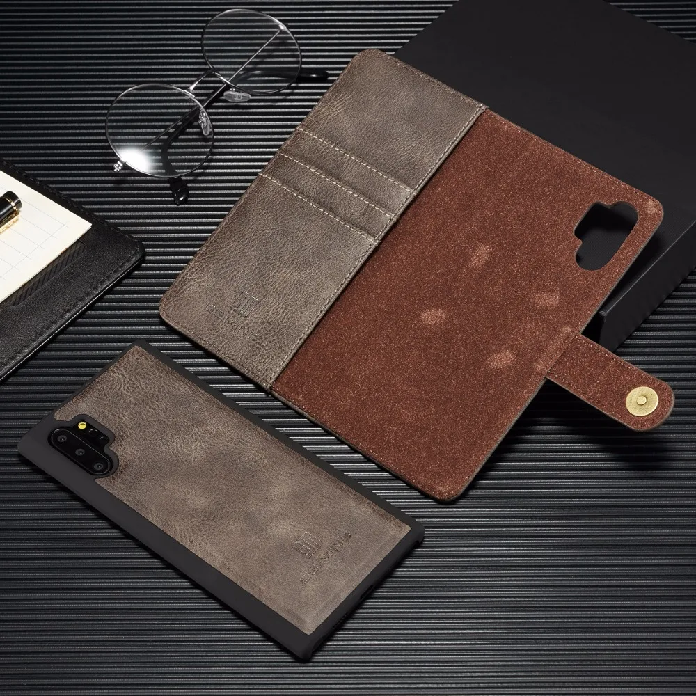 DG MING A7 A9 A6 плюс магнит кожаный чехол для samsung galaxy NOTE10 плюс S10 5G J4plus A10 A20 A30 A40 A50 A70 крышка