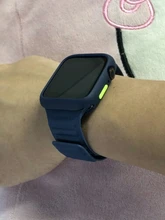 Caja de reloj para Apple Watch 6 5 4 SE 44mm 40mm silicona deporte protector de TPU cubierta protectora ver Shell para iWatch 3 2 1 42mm 38mm