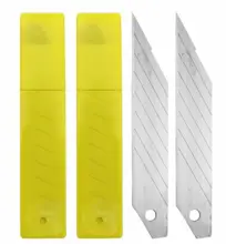 Manche de couteau à papier peint en métal, couteau à lame de luxe, coupe papier, outils de coupe, fournitures scolaires de bureau, Angle d'outil 30 °