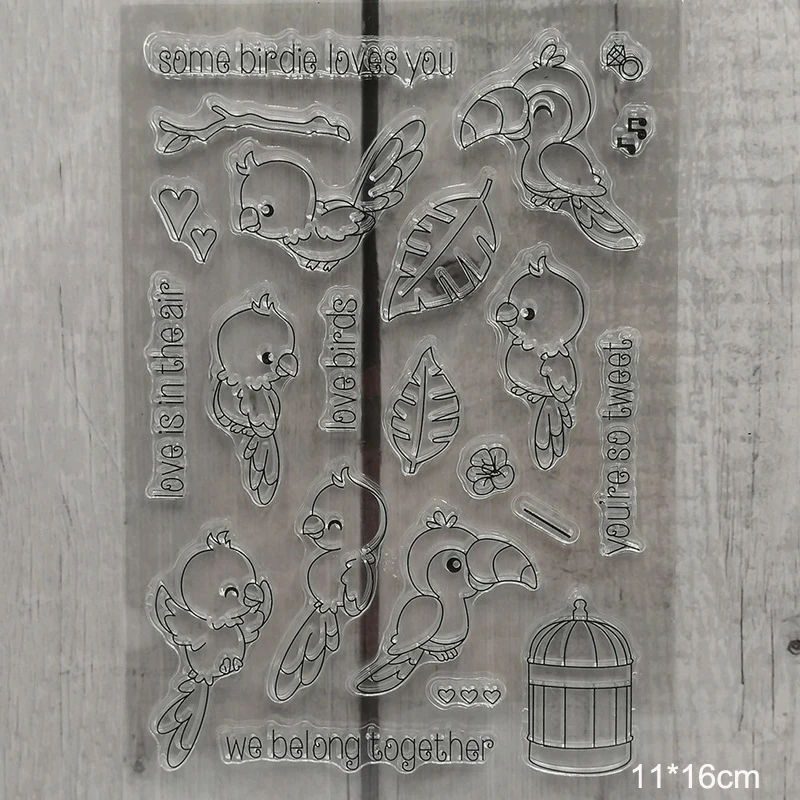 A0485 Clear stamps
