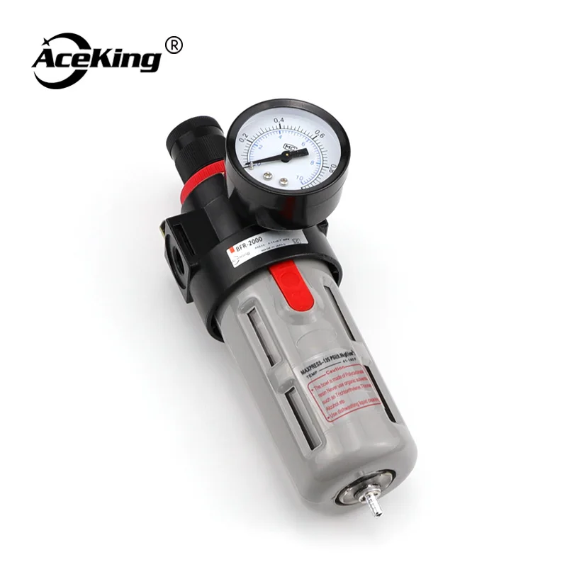 

Filter pressure regulating valve BFR2000 air treatment oil and water filter pressure regulating valve pressure reducing valve