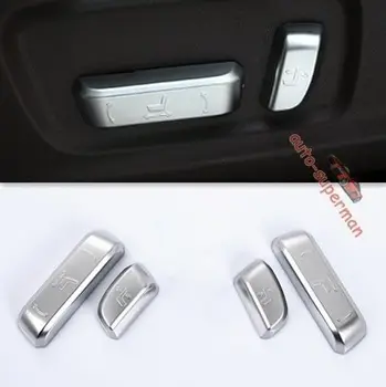 

Chrome Seat Adjust Switch button Cover trim For lexus ES IS GS RC RX 2017 2018