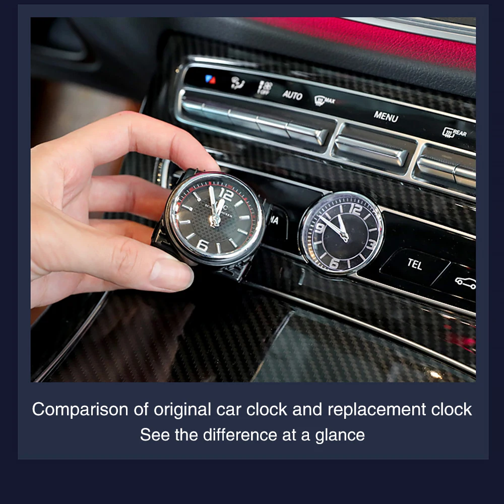 車時計フィット用メルセデスベンツw5 W213 Glc自動ファッション時計の自動車クォーツ力学時計時計交換時間表示 Clocks Aliexpress
