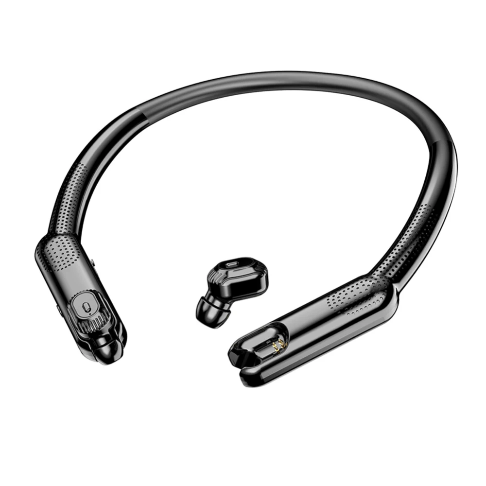 

Headset TWS Bluetooth Earphones HD Stereo Wireless Headphones Noise Cancelling Game Sports Hanging neck apply for Fitness Runnin