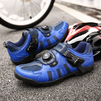 

2020 Hot Sale MTB Cycling Shoes Men Breathable Racing Road Bike Shoes Professional Self-locking Bicycle Sneakers SPD Cleat Shoes