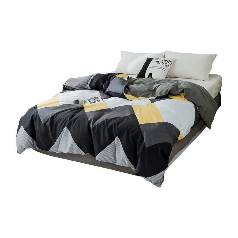 

100% Cotton Cartoon Bedding Set Reactive Printing Quilt /duvet Covers Comforter Shell Twin Full Queen King Size