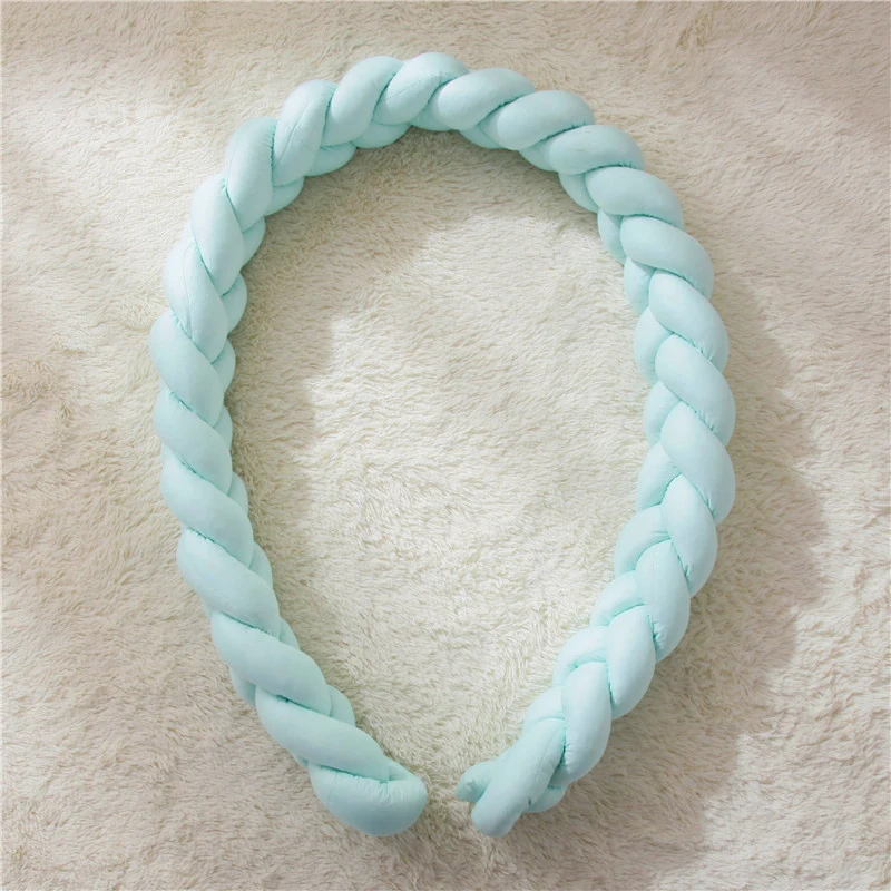 Infant Bed Sleeping basket Portable Crib Newborn Baby Weaving Knot Bumpers Cotton Cot  Safety Protection  Sleeping