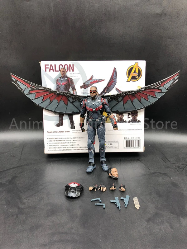 15cm yeni film Avengers Infinity savaş SHF Falcon Action Figure PVC  koleksiyonu oyuncak hediyeler| | - AliExpress