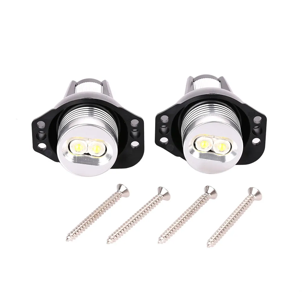 2pcs 6W автомобиль белое пятно Ангел глаз светодиодный светильник маркер кольцо для E90 E91