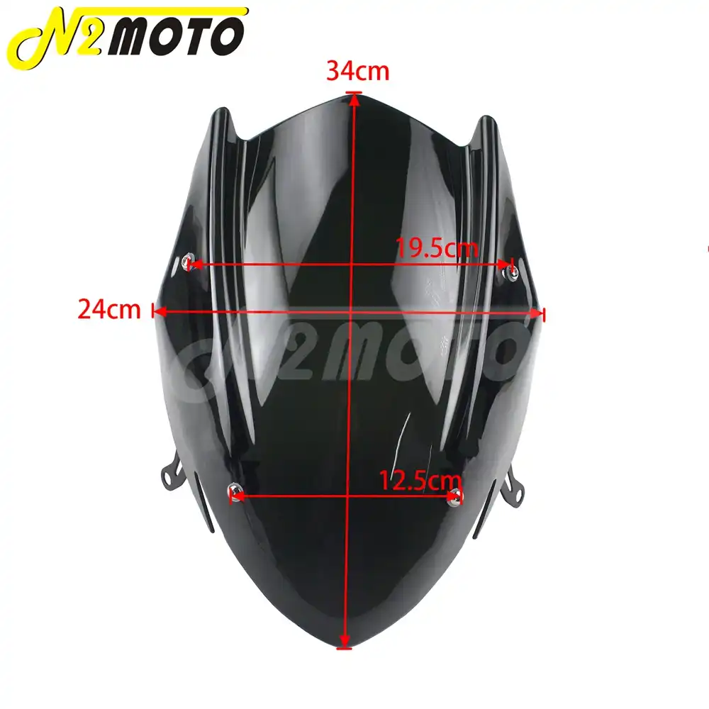 Ветровое стекло для мотоцикла 2017 2019 SUZUKI GSX S750 GSXS750 GSXS 750 ABS пластиковые ветровые