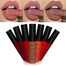 Brand 34 colors lip gloss long lasting red lips matte lipstick