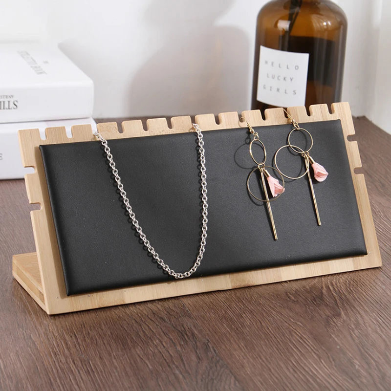 New Arrival DIY Jewelry Box Drawer Storage Organizer Gray Soft Velvet Jewellery Earring Necklace Pendant Bracelet Tray 9 Options