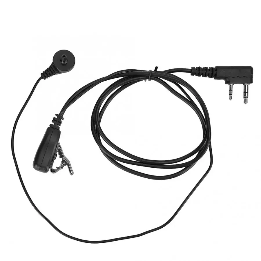 2 Pin Трубка наушник с горловой микрофон наушник для переговорного устройства Bluetooth гарнитура для Hytera радио Puxing