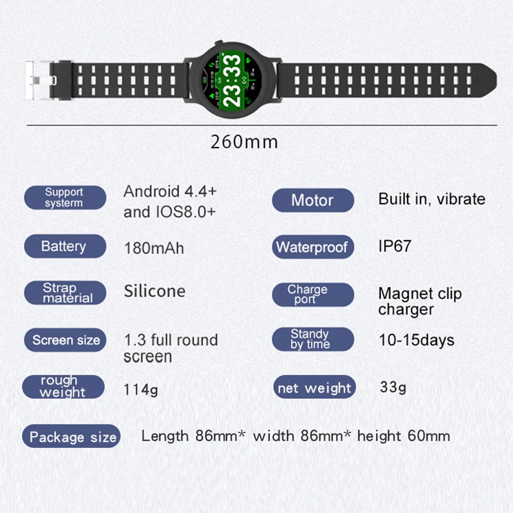 SANDA Смарт Bluetooth часы сенсорный экран Музыка контроль здоровья трекер сообщение напоминание наручные часы Совместимость для Android iOS