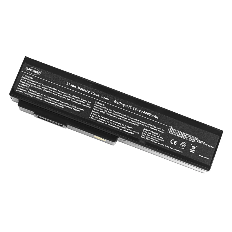 Tanie ApexWay bateria do laptopa asus N61 N61J N61Jq N61V N61Vg N61Ja N61JV N53 M50 M50s N53S A32 M50 A32 N61 A32 X64 A33