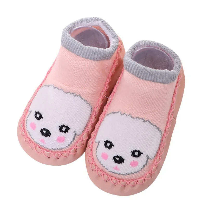 MV0132QP (1) Повседневные Модные Детские Носки с рисунком из мультфильма, Нескользящие хлопковые носки-тапочки для малышей - Color: MV0132QP (1)