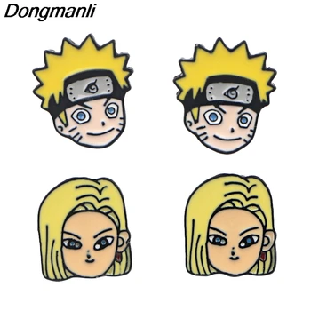 

P4322 Dongmanli Cute Anime Studs Earrings For Womens Enamel Earrings Party Anime Jewelry Gifts Girls