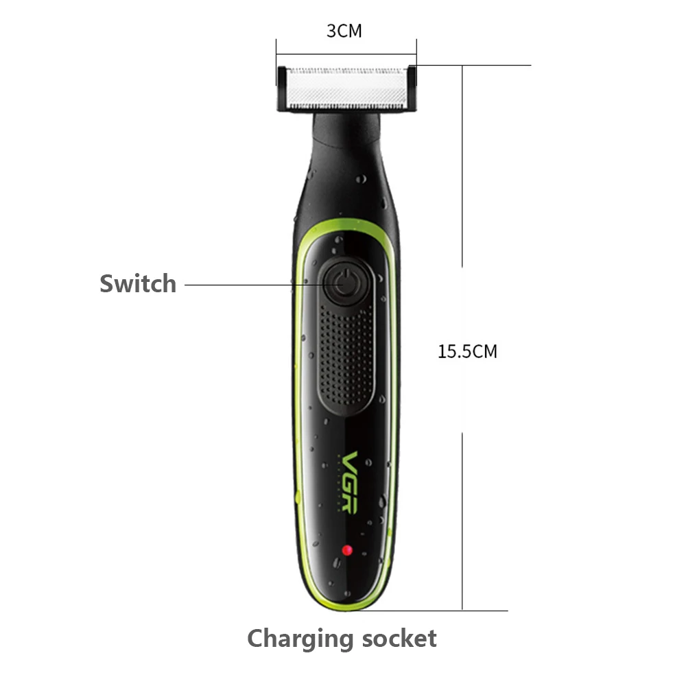 USB электробритва для подзарядки бритвы маленький T Нож Мужской и Женский Триммер для бритья волос