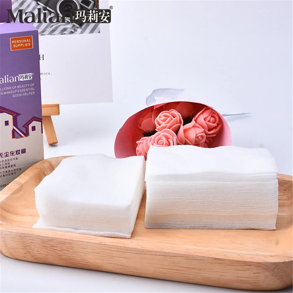 100500PCS Korean Facial Organic Cotton Pads Facial Cleaning Nail Polish Remover Cosmetic Tissue Makeup Cotton Skin Care Tools (5)