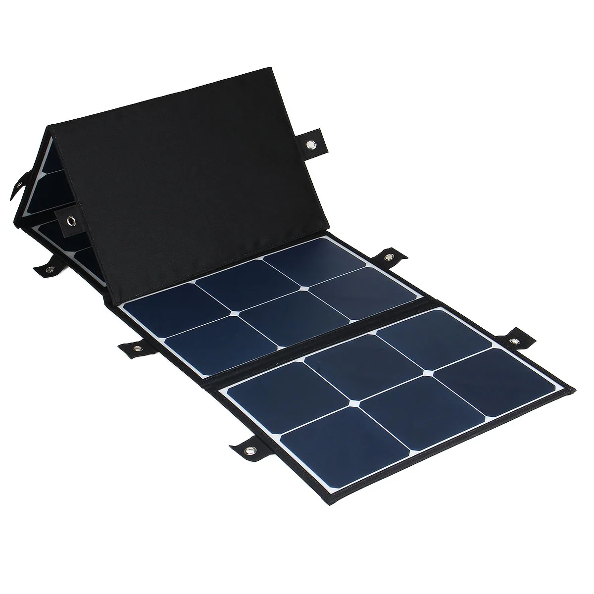 Черная складная солнечная панель 300 Вт, 18 в, гибкая портативная солнечная панель для кемпинга/лодки/RV/путешествий/домашнего автомобиля, комплекты солнечных панелей