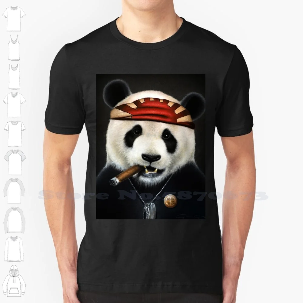 Kung Fou Panda Maglietta Divertente Estiva Per Uomo Donna Granger Panda Kung Fu Nature Zoo