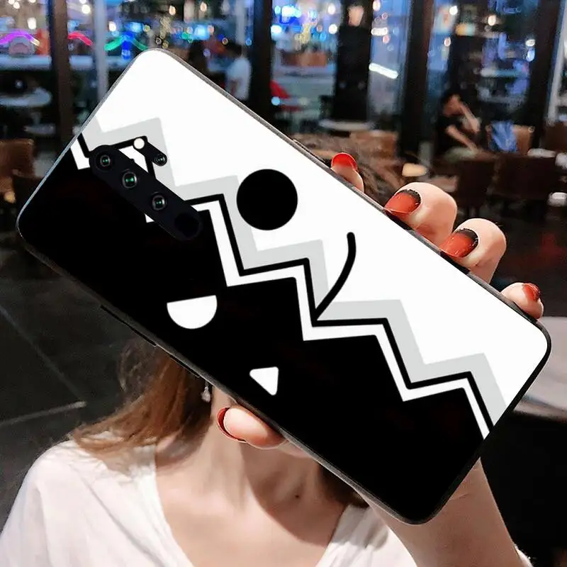 HOTCASHOP hot game Geometry Dash Phone Case for Redmi 9A 8A 7 6 6A Note 9 8 8T Pro Max Redmi 9 K20 K30 Pro 