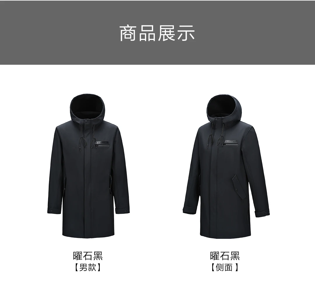 Xiaomi Pelliot ветрозащитная водоотталкивающая мягкая теплая куртка 3D стерео мульти карманы Бизнес Стиль Пальто с шапкой для мужчин и женщин