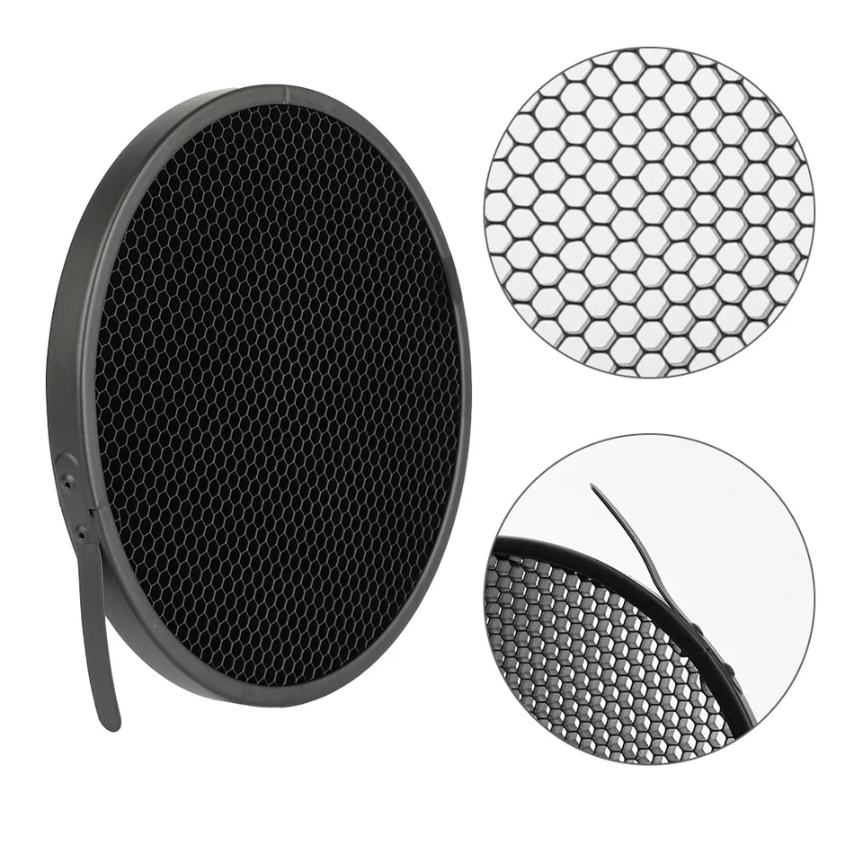 thumbnail image 2 of 7inch 18cm Standard Reflector Diffuser With 20/40/60 Degree 2 of 14