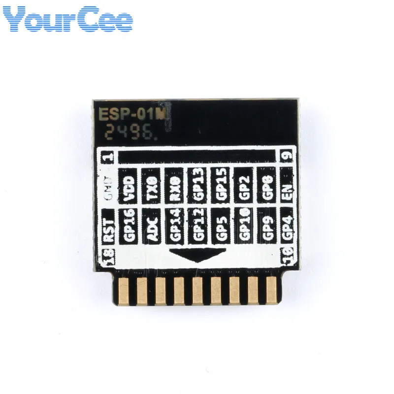 ESP 01M ESP8285 WIFI модуль беспроводной передачи SMD IOT 1 Мбайт вспышка|wifi module|wireless moduleflash